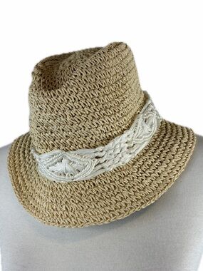 Physician Endorsed Makena Crochet Toyo Hat OS Packable Vacation Cruise Travel